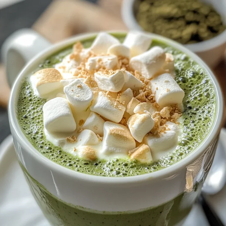 Matcha White Hot Chocolate