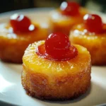 Mini Pineapple Upside Down Cakes