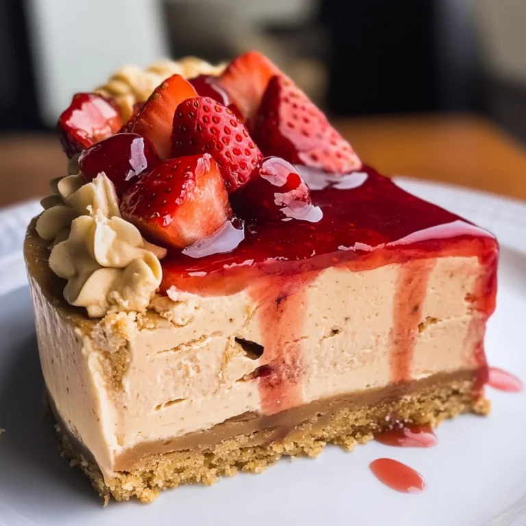 Peanut Butter & Jelly Cheesecake