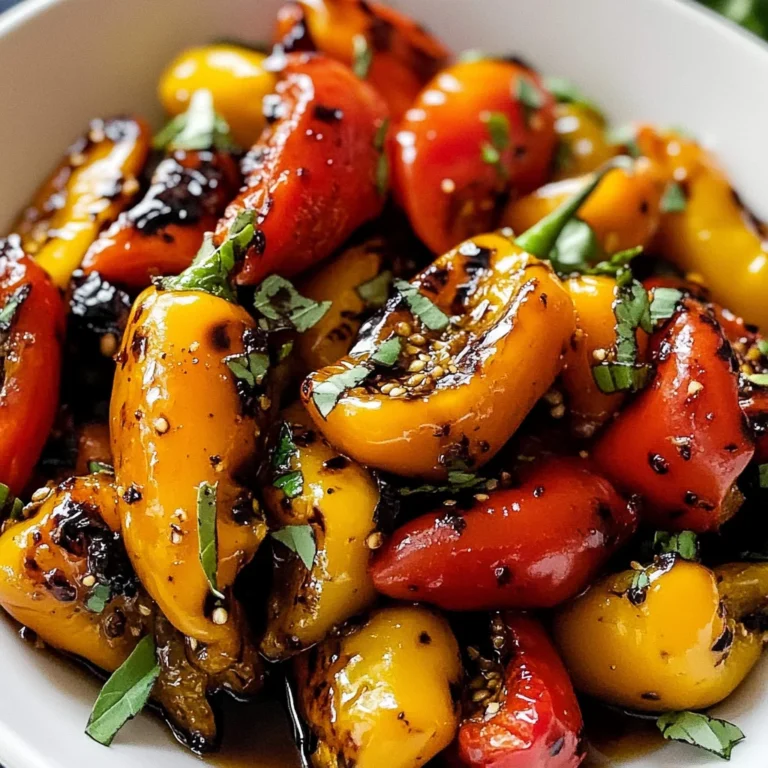 Roasted Mini Peppers