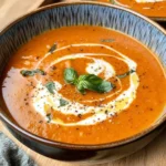Roasted Tomato and Red Pepper Soup