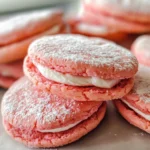 Strawberry Sandwich Cookies