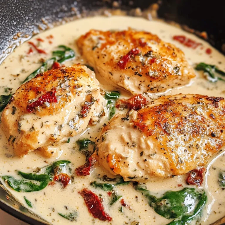Tuscan Chicken Recipe