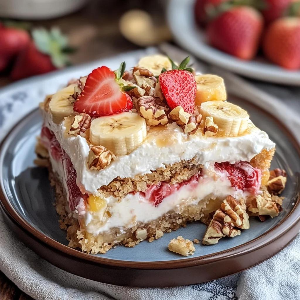 Banana Split Dump Cake Recipe