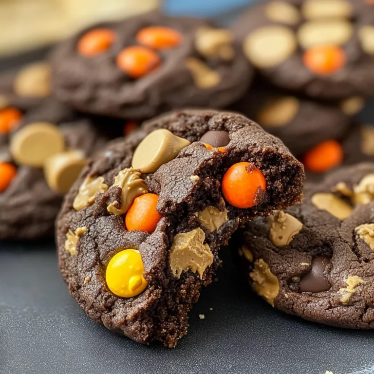 Chocolate and Peanut Butter Cookies