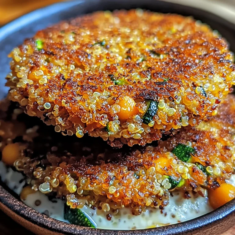 Delicious Crunchy Quinoa Veggie Patties for Ultimate Comfort