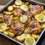 Greek Lemon Chicken With Potatoes