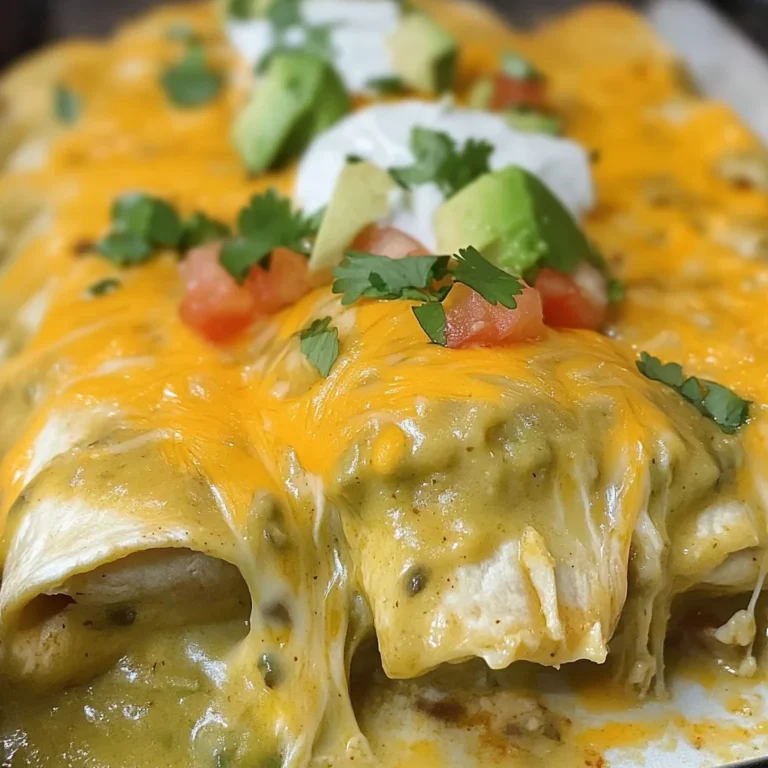 Green Chili Chicken Enchiladas Recipe