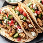 Mediterranean Chicken Tacos