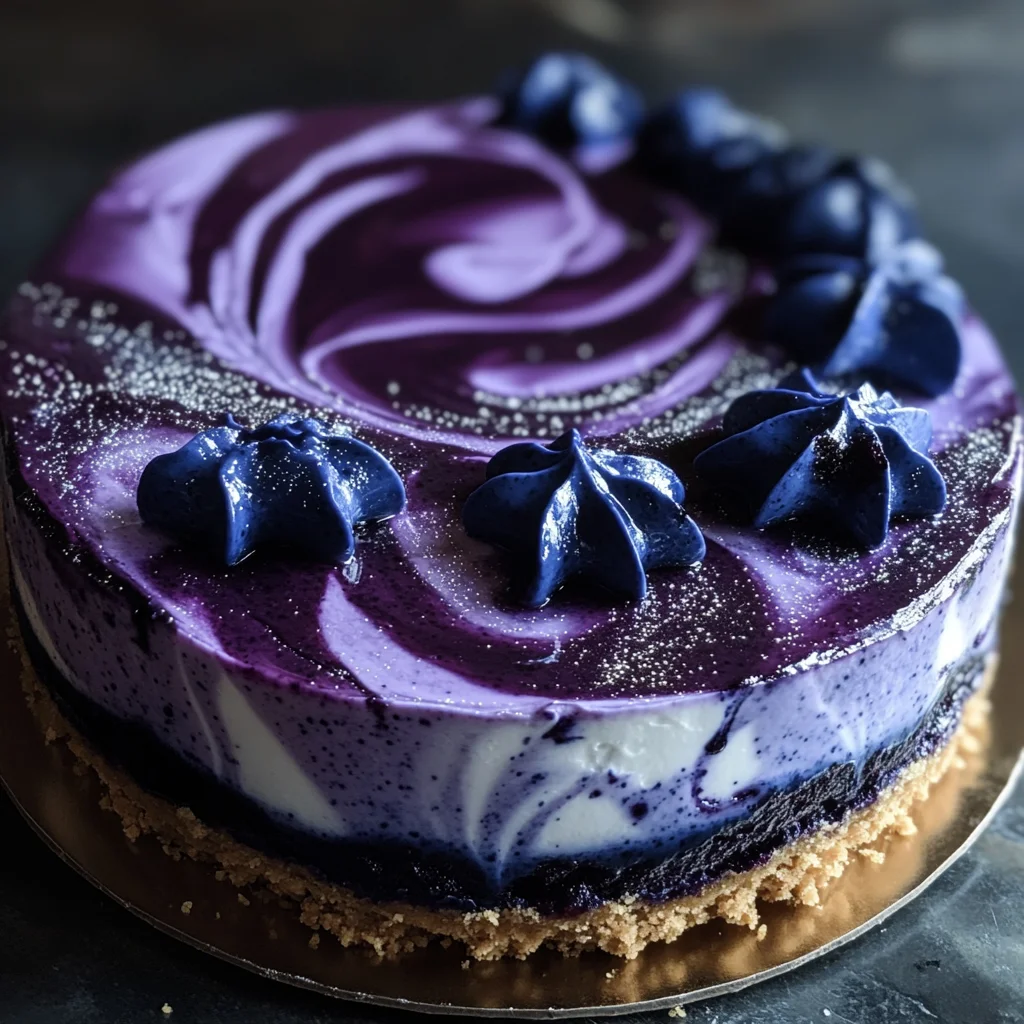 Ravenclaw Midnight Blueberry Cheesecake