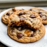 Salted Caramel Chocolate Chip Cookies