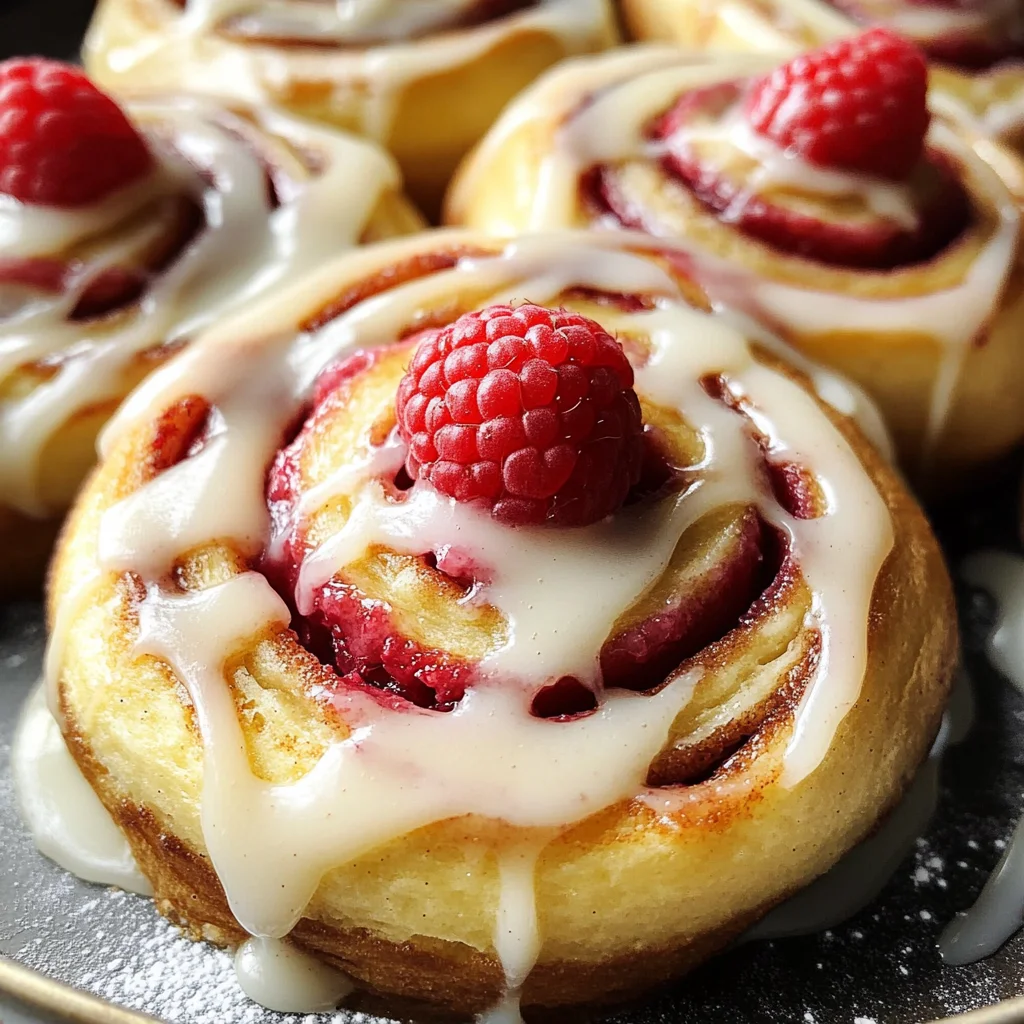 The Irresistible Appeal of Raspberry Cinnamon Rolls