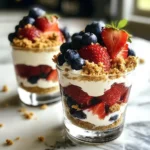 Berry Cheesecake Parfaits