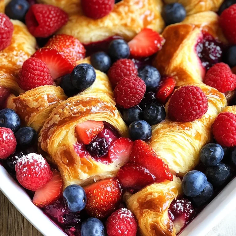 Berry Croissant Bake