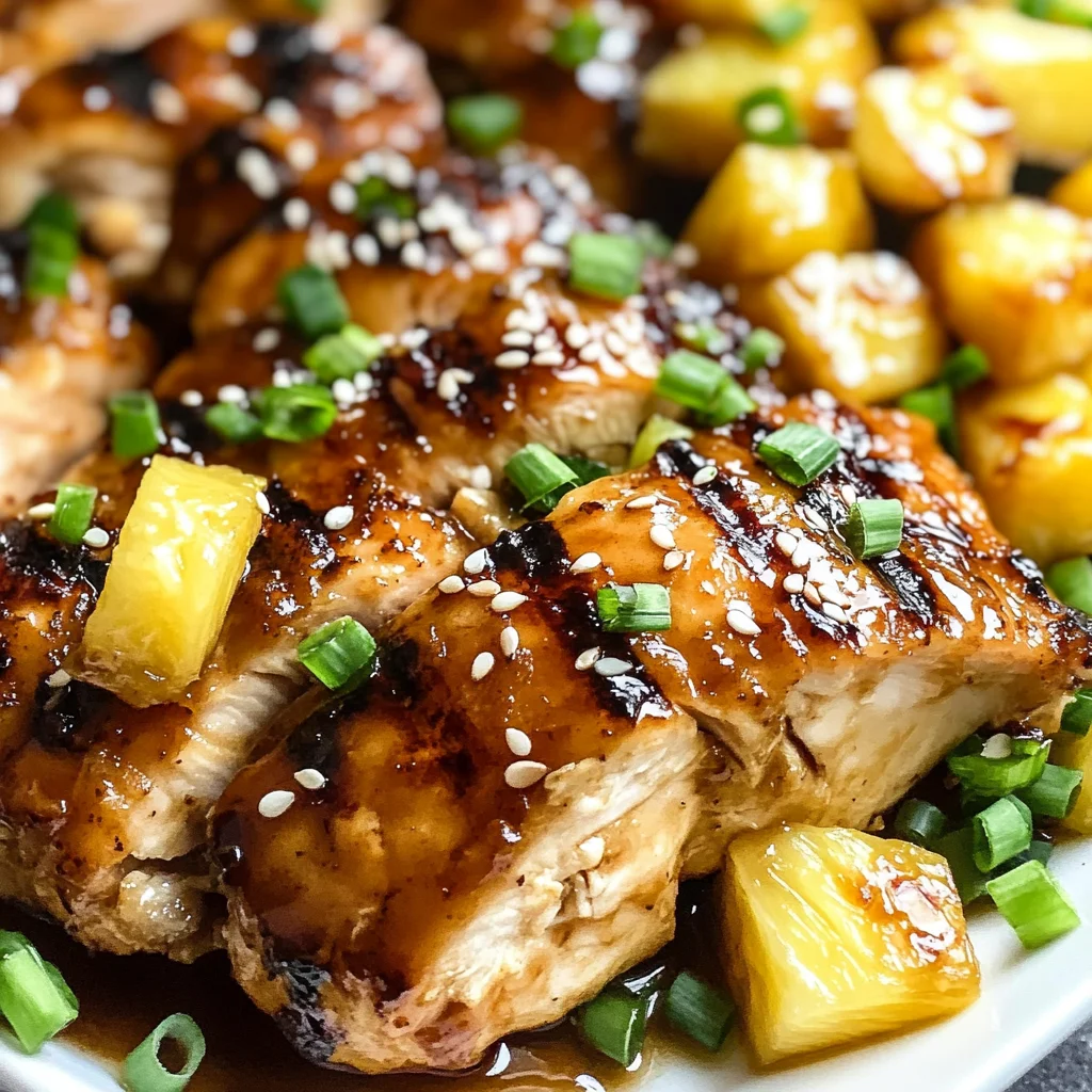 Best Brown Sugar Pineapple Chicken