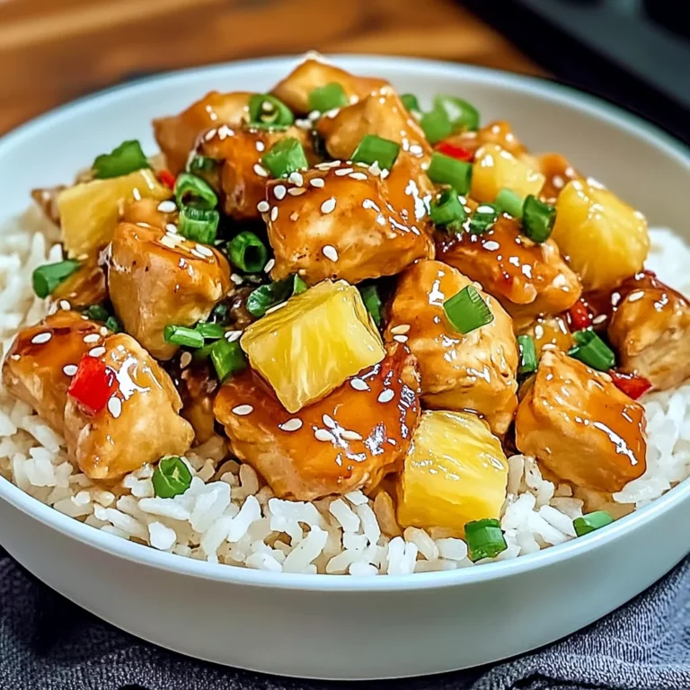 Best Pineapple Chicken and Rice Recipe