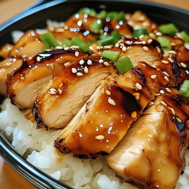 Chicken Teriyaki and Rice