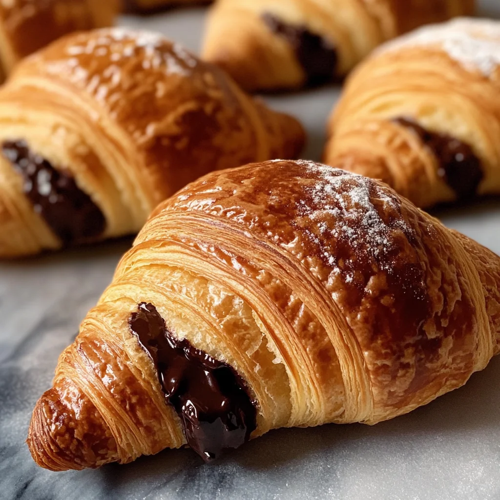 Chocolate Croissants from Scratch Recipe
