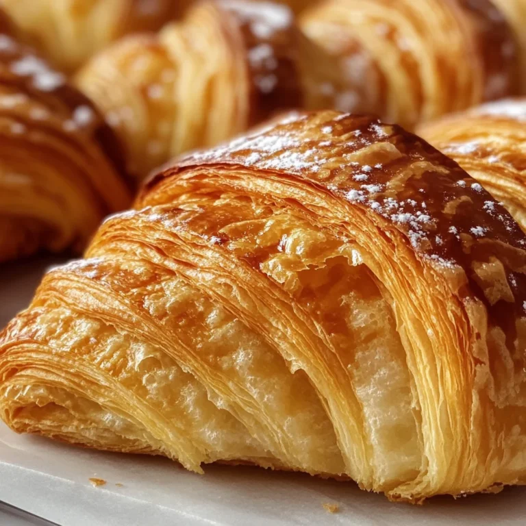 Classic Butter Croissants Recipe