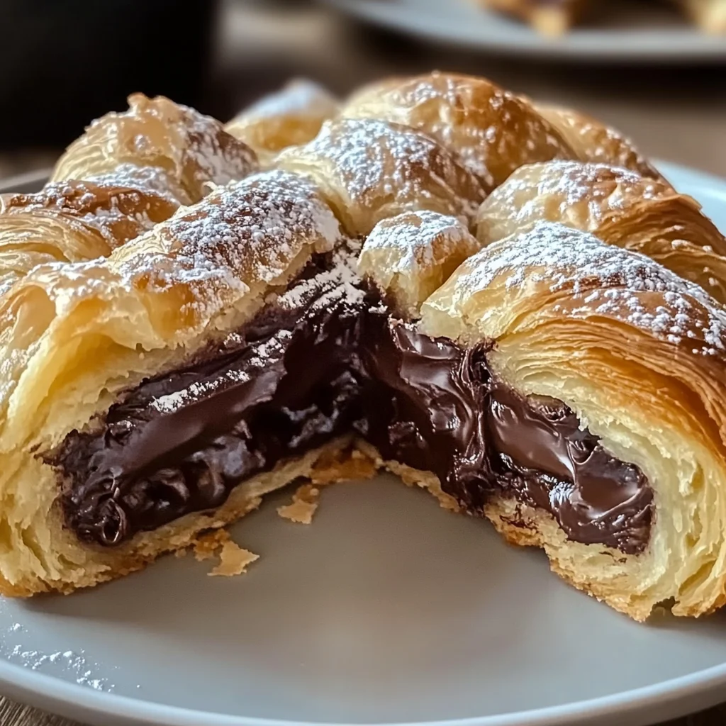 Decadent Chocolate Croissant Breakfast Bake for Your Mornings