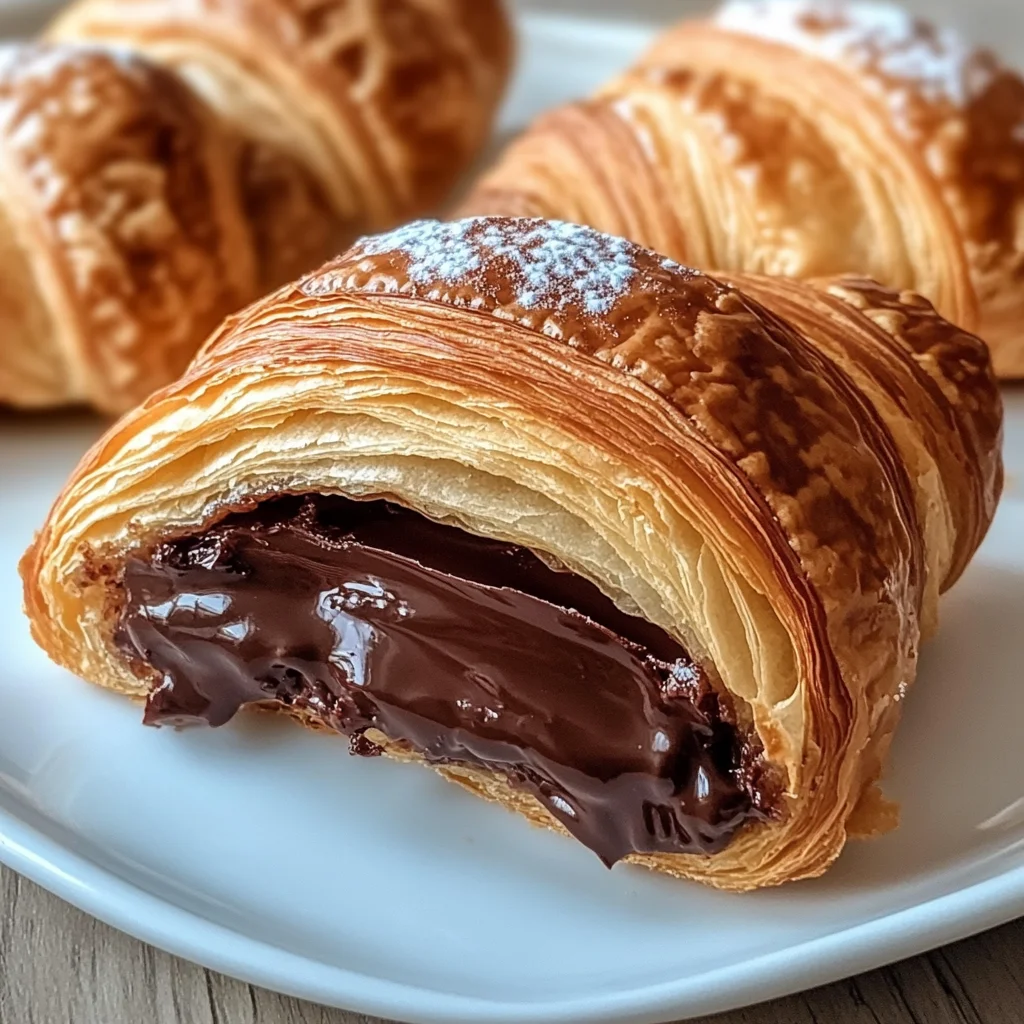 Decadent Chocolate Croissants Straight from Your Kitchen