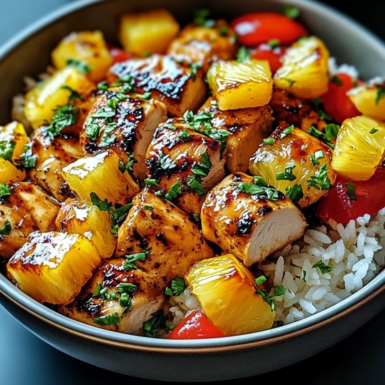 Deliciously Easy Pineapple Chicken and Rice