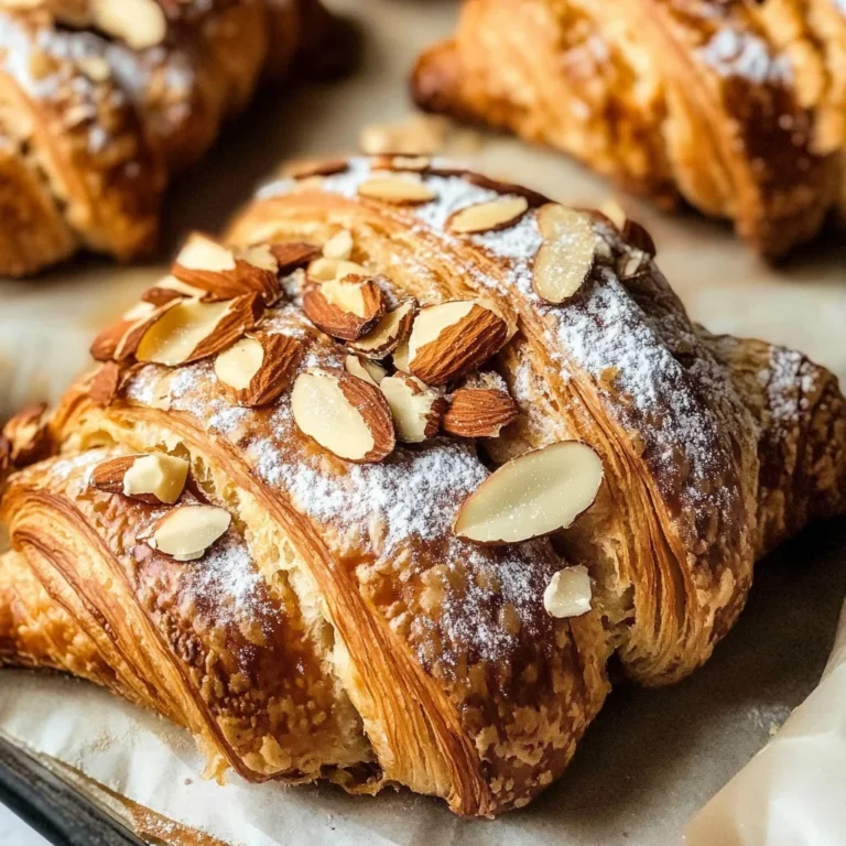 Easy Almond Croissants