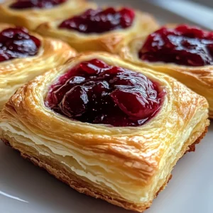 Easy Cherry Cheese Danish