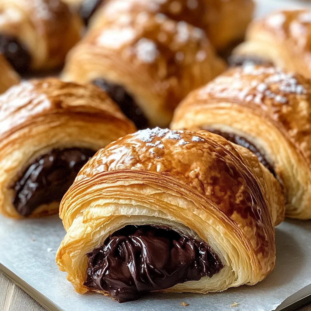 Easy Chocolate Croissants: Bakery Bliss at Home