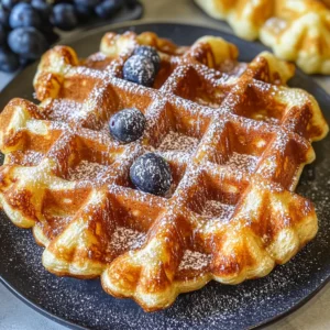 Easy Croffle (Croissant Waffles)