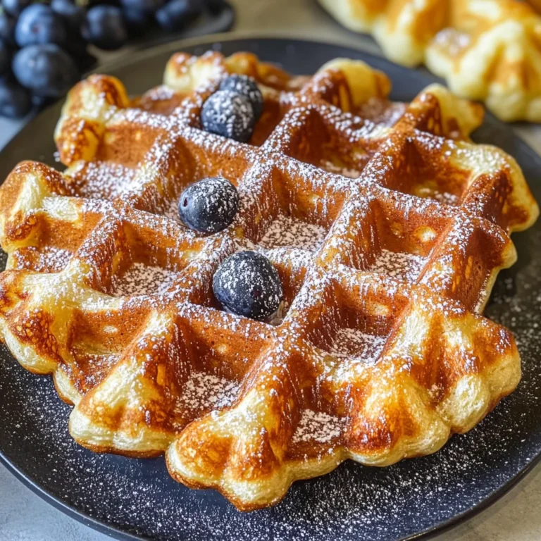 Easy Croffle (Croissant Waffles)