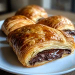 Easy Puff Pastry Chocolate Croissants (Pain au Chocolat)