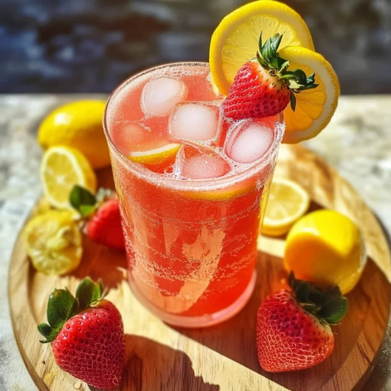 Easy Strawberry Lemonade