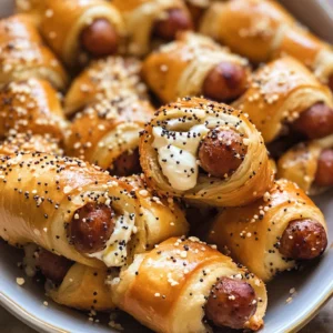 Everything Pigs in a Blanket with Cream Cheese (Seattle Style)