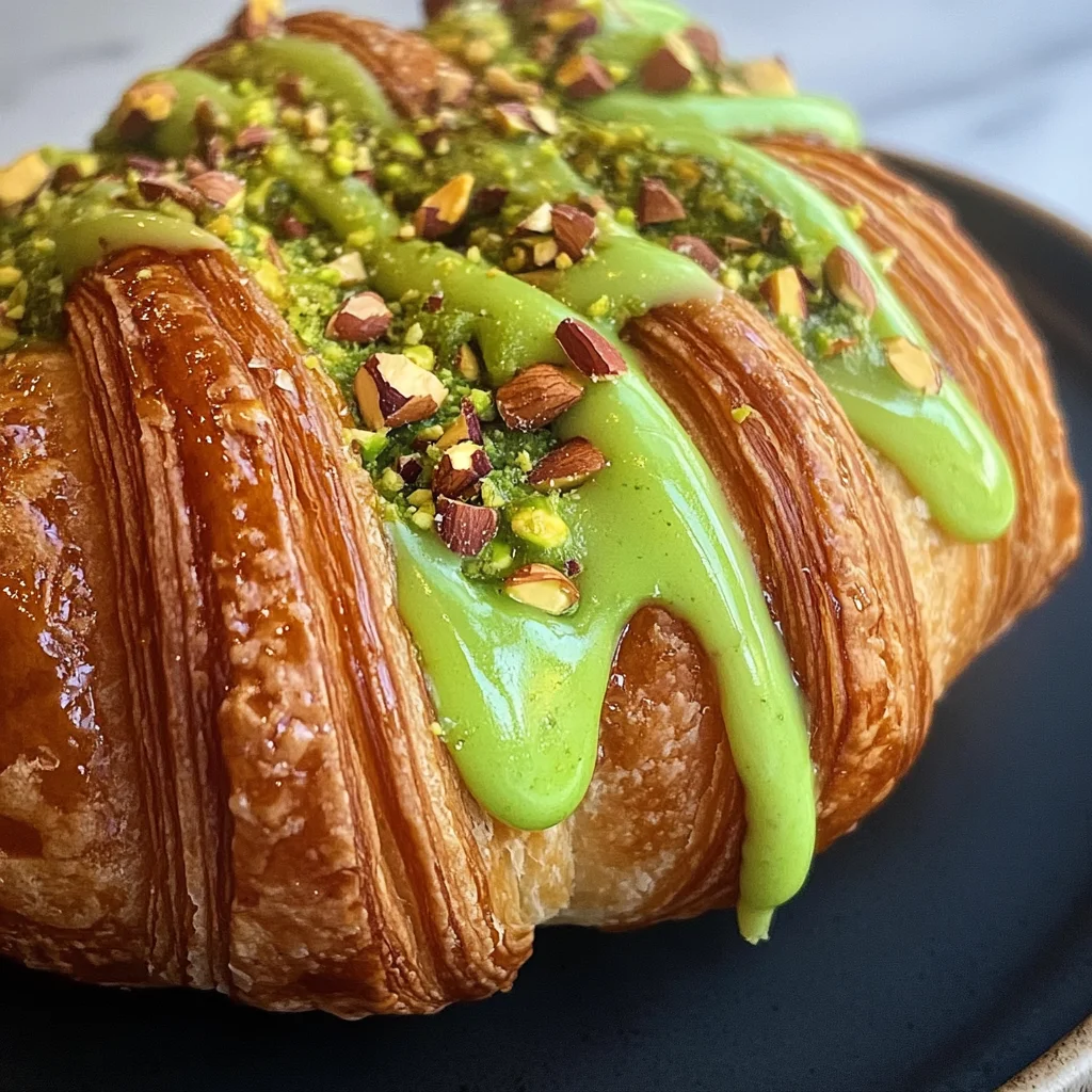 Fancy Pistachio Croissant Recipe
