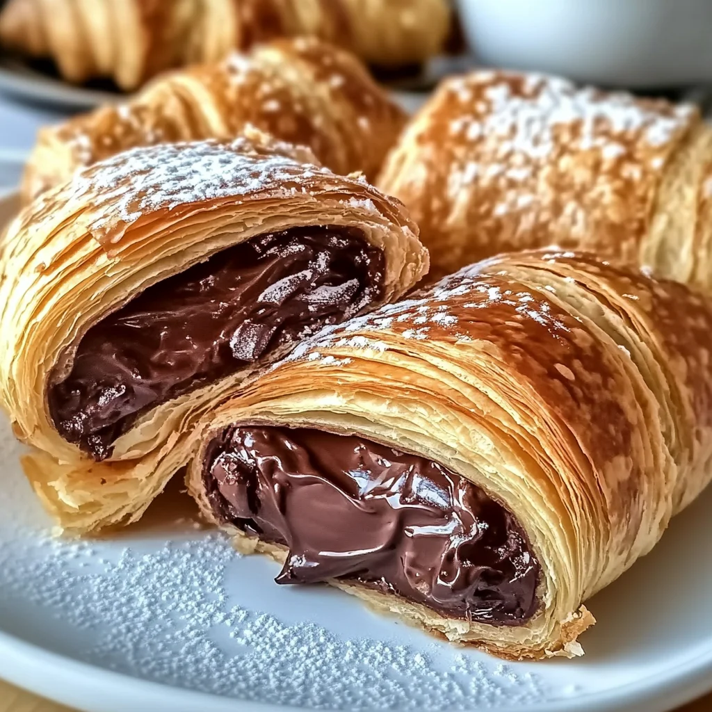 Homemade Chocolate Croissants: Indulge in Flaky Bliss at Home