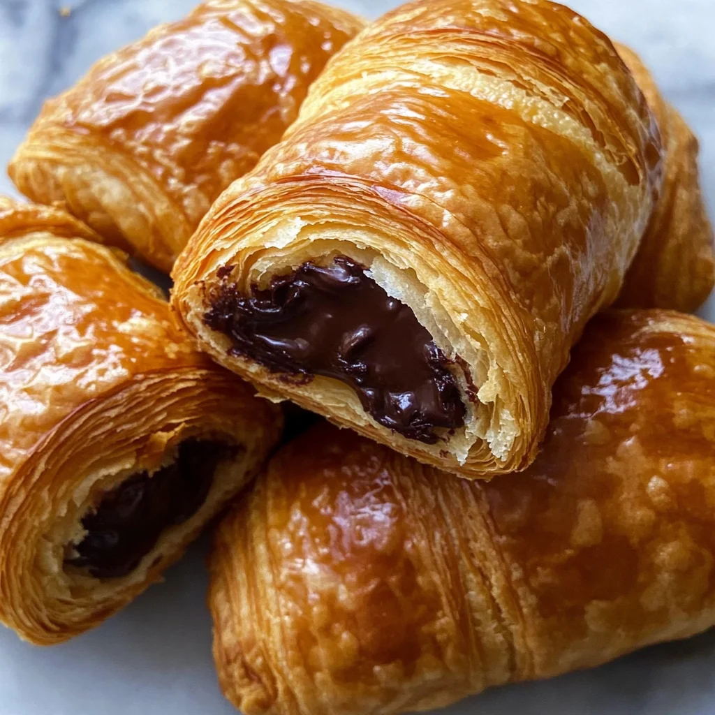 Homemade Chocolate Croissants (Pain Au Chocolat) Recipe by Tasty