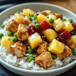 Juicy Pineapple Chicken and Rice! Easy Tropical Dinner