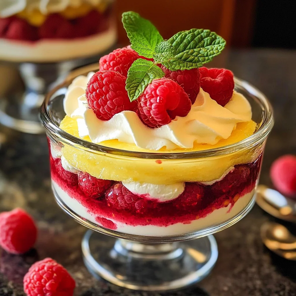 Lemon Raspberry Fluff