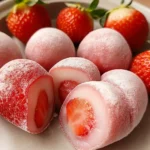 Mochi Strawberry (Chewy Strawberry-Filled Japanese Treat)