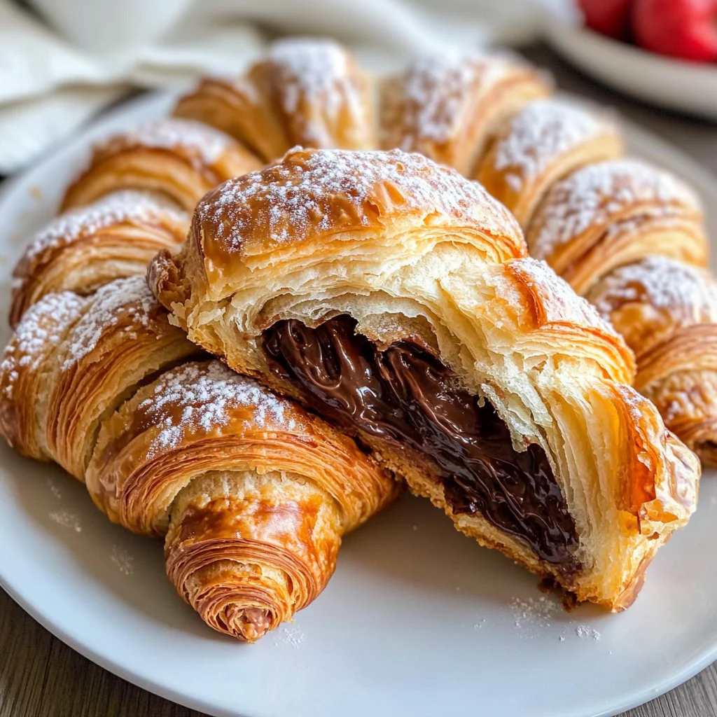 Nutella Croissants