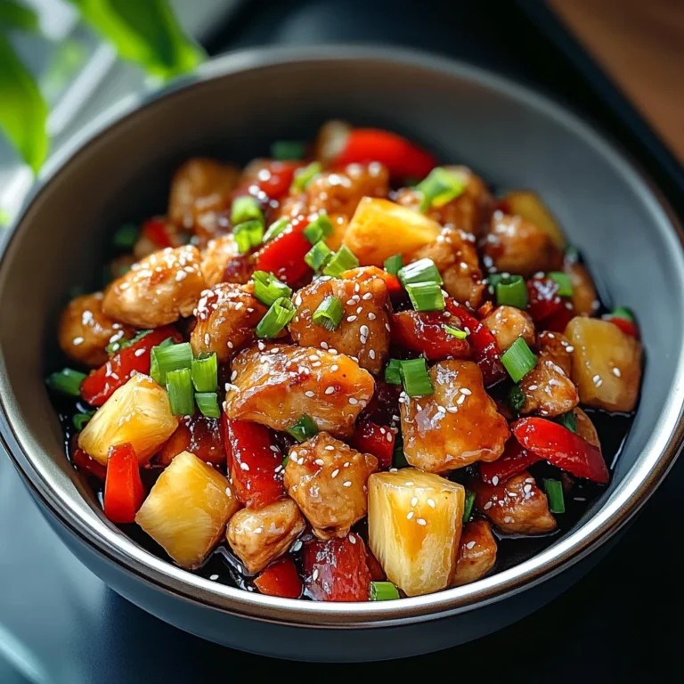 Pineapple Chicken Stir-Fry