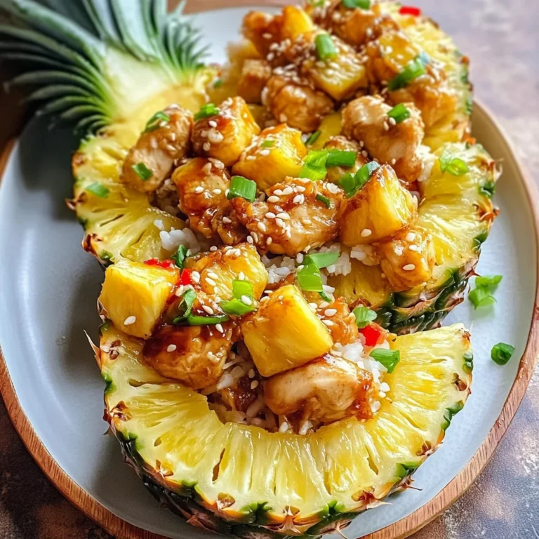 Pineapple Chicken With Rice Recipe