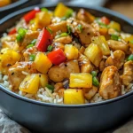 Pineapple Chicken and Rice: Easy Tropical Delight Recipe