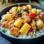 Pineapple Chicken and Rice: Quick Tropical Delight for Dinner