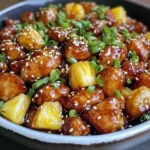Sticky Teriyaki Pineapple Chicken