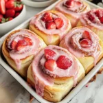 Strawberry Cinnamon Rolls