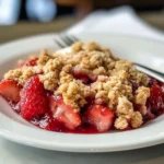 Strawberry Crumble