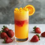 Strawberry Orange Mango Mocktail