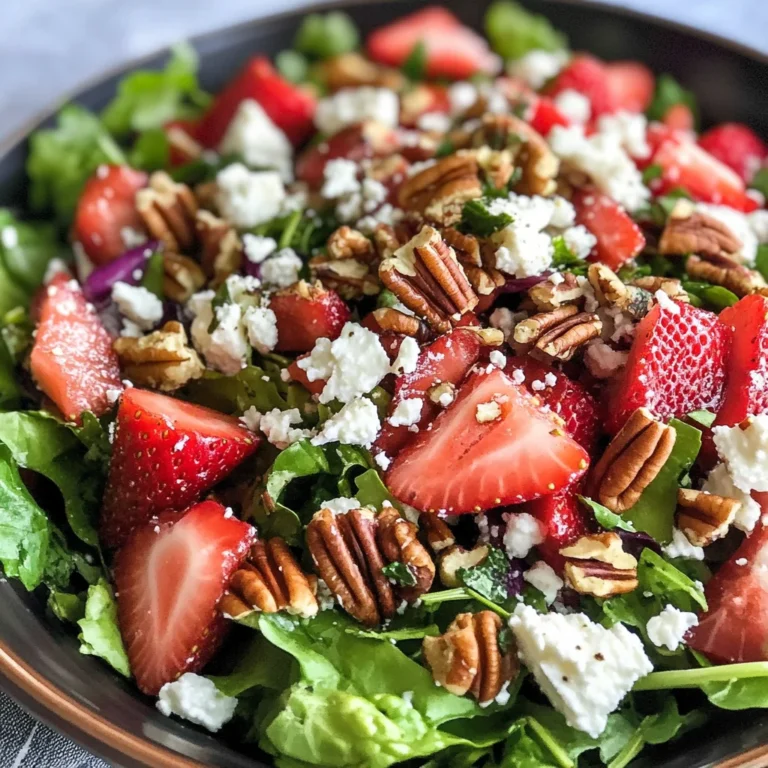 Strawberry Pecan Salad